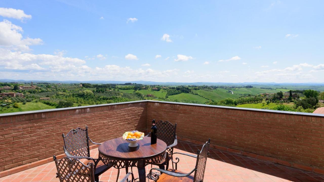 Luglie 360° Panoramic Terrace Daire Siena Dış mekan fotoğraf