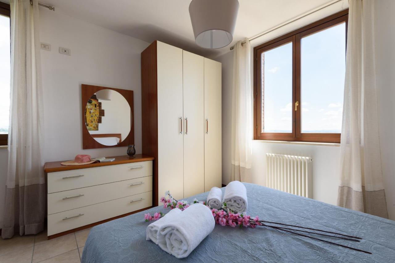 Luglie 360° Panoramic Terrace Daire Siena Dış mekan fotoğraf