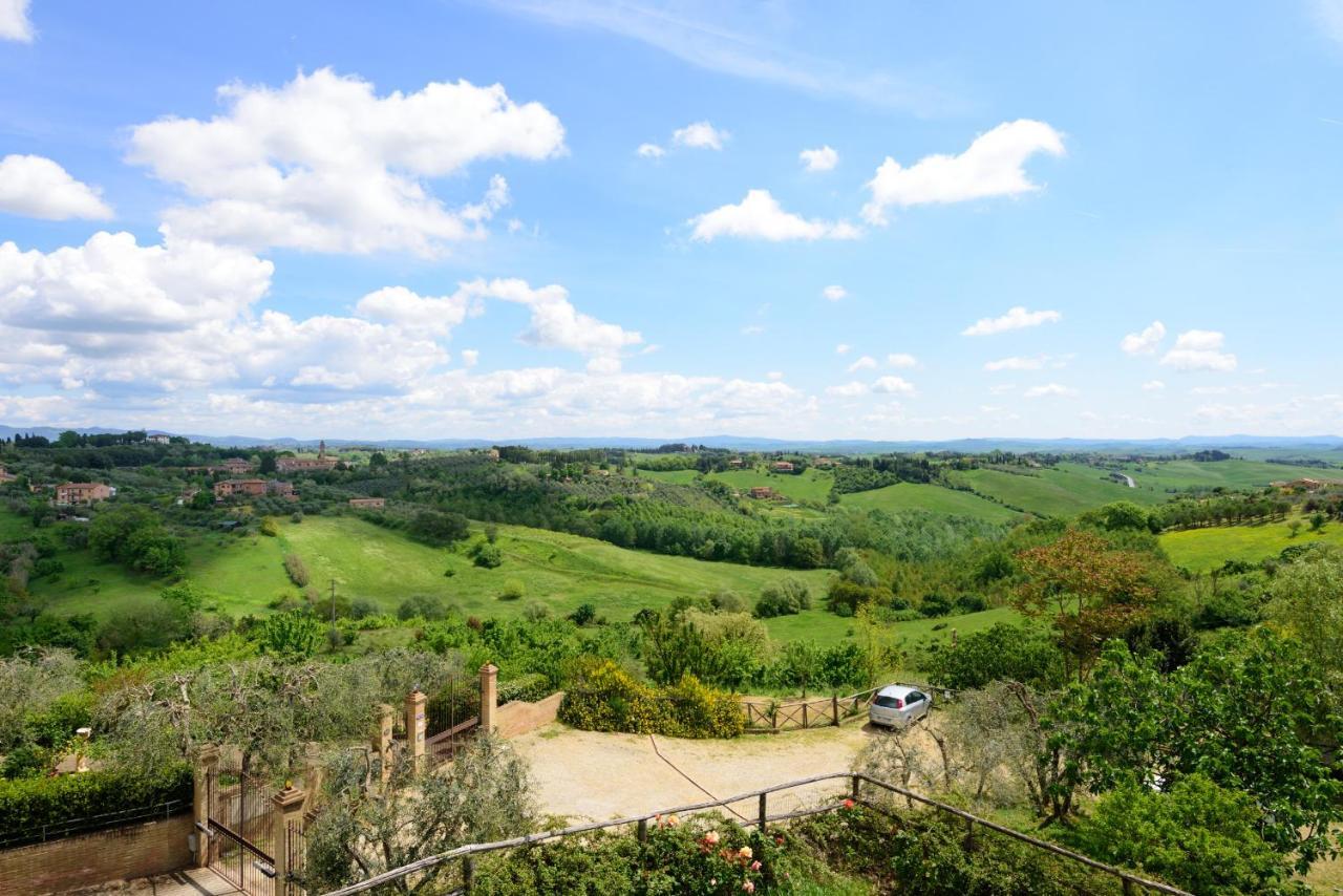 Luglie 360° Panoramic Terrace Daire Siena Dış mekan fotoğraf